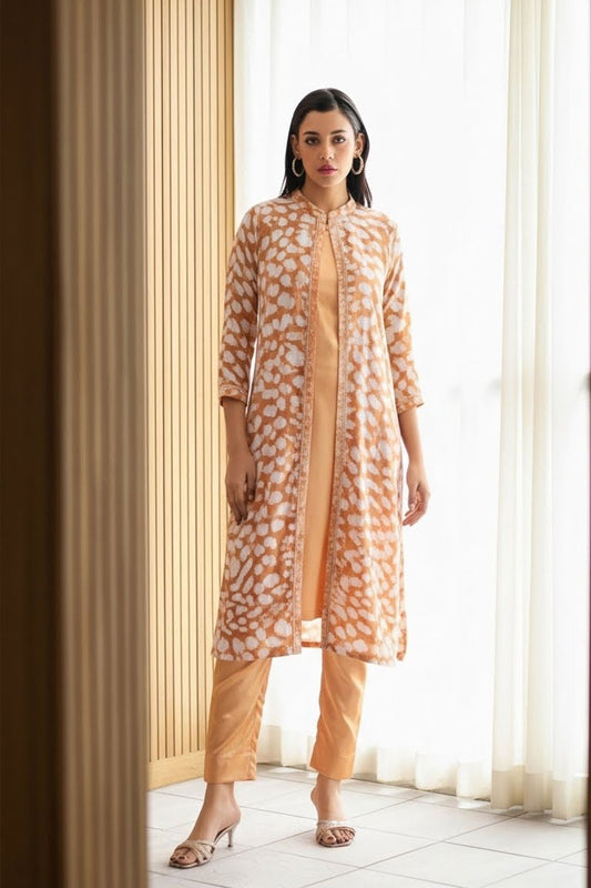 Ready-to-Wear Chiffon Georgette Silk 3-Piece Formal Set | Khaleesi Clothing
