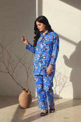 Urban Vibe Printed Co-Ord Set – Ready-to-Wear | Khaleesi Clothing