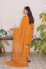 Ready-to-Wear Linen Georgette 3-Piece Suit | Elegant Formal Wear