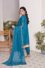Ready-to-Wear Georgette with Lining 3-Piece Suit | Elegant Formal Wear